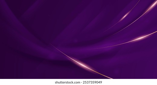 Fondo abstracto púrpura con Elementos de lujo Ilustración vectorial