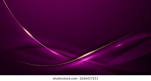 purple abstract background with luxury elements vector illustration