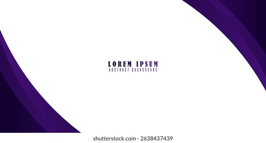 purple abstract background. modern wave. suit for frame, banner, brochure