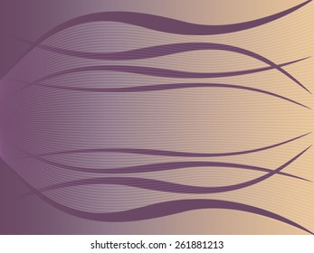 Purple abstract background with purple ornaments