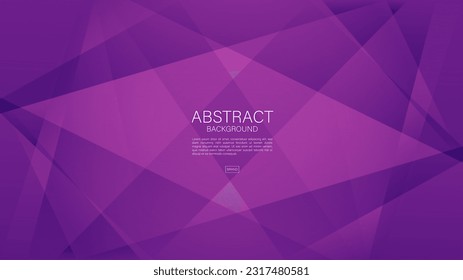 Purple abstract background, polygon graphic, Geometric vector, Minimal Texture, web background, purple cover design, flyer template, banner, wall decoration, wallpaper, purple background design