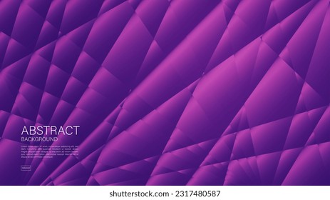 Purple abstract background, polygon graphic, Geometric vector, Minimal Texture, web background, purple cover design, flyer template, banner, wall decoration, wallpaper, purple background design