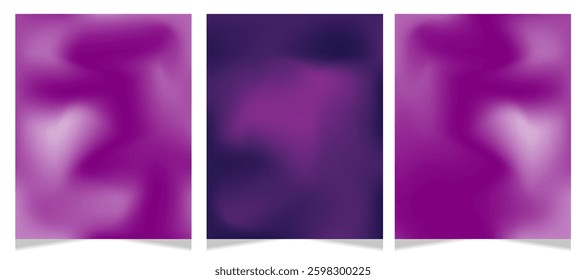 purple abstract background with smooth, flowing gradients. Modern and artistic design for creative projects