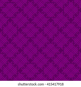 Purple abstract background, striped textured geometric seamless pattern