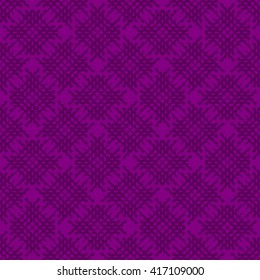 Purple abstract background, striped textured geometric seamless pattern