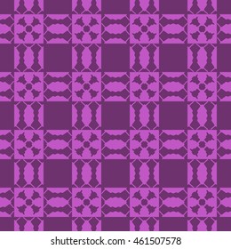 Purple abstract background, striped textured geometric seamless pattern