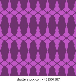 Purple abstract background, striped textured geometric seamless pattern