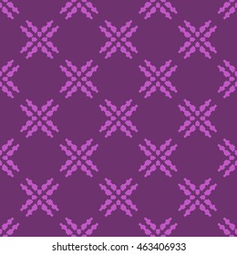 Purple abstract background, striped textured geometric seamless pattern