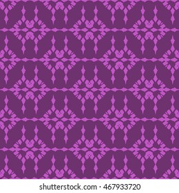 Purple abstract background, striped textured geometric seamless pattern