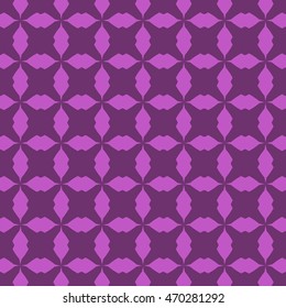Purple abstract background, striped textured geometric seamless pattern