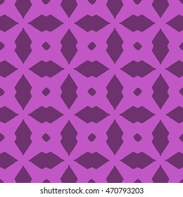 Purple abstract background, striped textured geometric seamless pattern