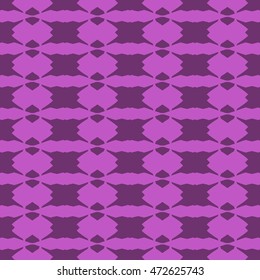 Purple abstract background, striped textured geometric seamless pattern