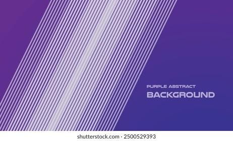 Purple abstract background with stripes line for backdrop or presentation