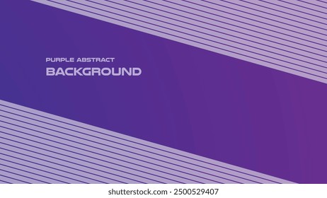 violetter abstrakter Hintergrund mit Streifenlinie für Hintergrund oder Präsentation