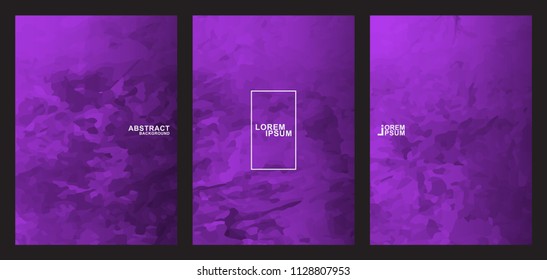Purple Abstract Background Vector Collection.