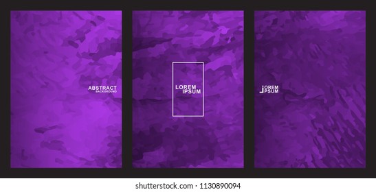 Purple Abstract Background Vector Collection.