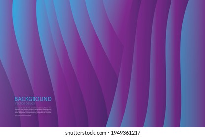Purple abstract background vector creative design, Web background, banner, cover template, wave abstract background, texture design, Minimal geometric pattern gradients, Brochure background