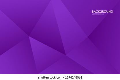 Purple abstract background vector illustration. wall. web banner. cover. card. texture. wallpaper. flyer. brochure. annual report. polgyonal vector concept template