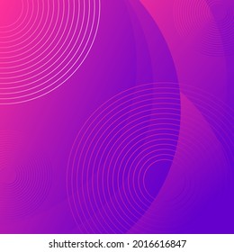 purple abstract background vector with multiple arch design
