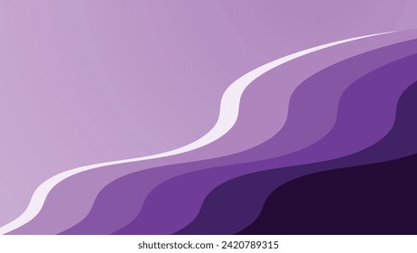 Purple abstract background wallpaper for presentation with gradient vector image