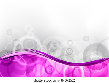 purple abstract background with wave