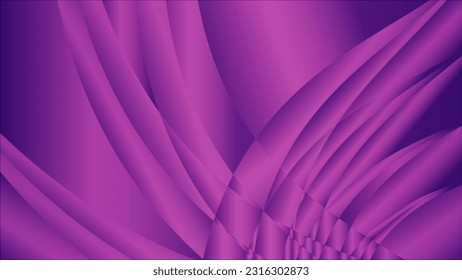 Fondo púrpura abstracto, gráfico ondulado, vector geométrico, textura mínima, fondo web, diseño de cubierta púrpura, plantilla de volante, pancarta, decoración de pared, papel pintado, diseño de fondo púrpura
