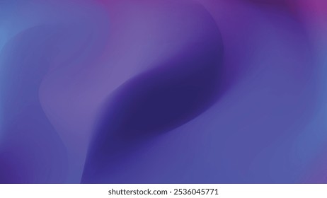 purple abstract background with waves, blue purple gradient colour