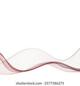 Purple  abstract background with wavy lines. Modern technology concept. Futuristic background. Vector illustration.