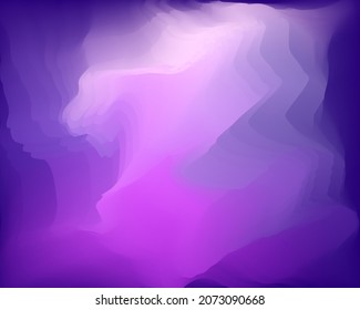Purple abstract background with white, pink veins. Cute wallpapers for your design. Graphic gradient in liquid style. Valentine's Day, feminism. Women's Day. Print cover for website