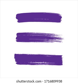 Purple Abstract Brush Stroke Paint Background