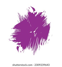 	
pinza de pincel púrpura abstracta pintura transparente, diseño de pincel púrpura elemento vector editable