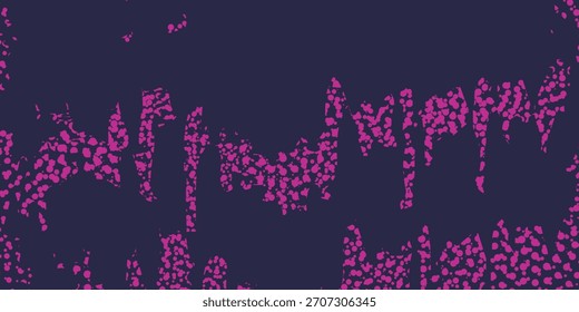 Purple Abstract colored background with futuristic wave dots. 