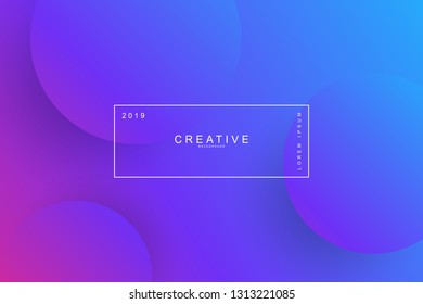 PURPLE, Abstract cool background. Circle shape, wavy, dynamic background, gradient color, flowing shapes. Blur banner design,. Usable for landing page. Trendy and modern background color.