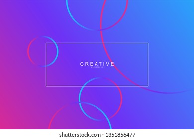 PURPLE, Abstract cool background. Circle shape, wavy, dynamic background, gradient color, flowing shapes. Blur banner design,. Usable for landing page. Trendy and modern background color.