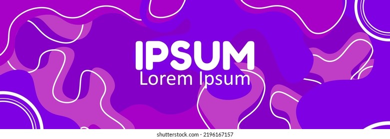 purple Abstract Fluid background vector design