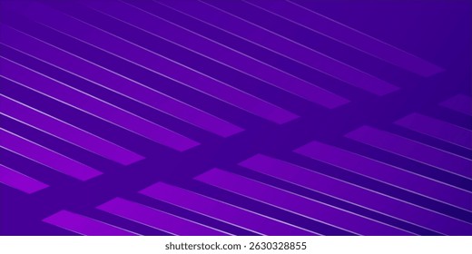 Purple abstract futuristic background. Dynamic shapes composition. Vector illustration