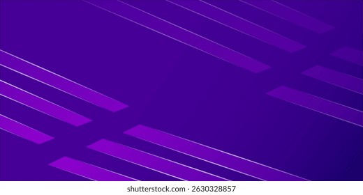 Purple abstract futuristic background. Dynamic shapes composition. Vector illustration