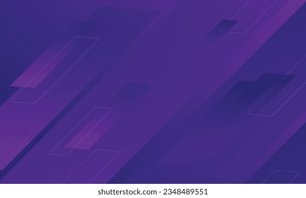 Purple abstract geometric background. Dynamic shape composition. Luxurious and elegant vector illustration