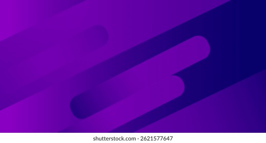 Purple abstract geometric background. Dynamic shapes composition. Vector illustration