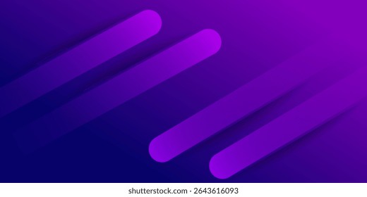 Purple abstract geometric background. Dynamic shapes composition. Vector illustration