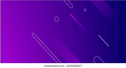 Purple abstract geometric background. Dynamic shapes composition. Vector illustration