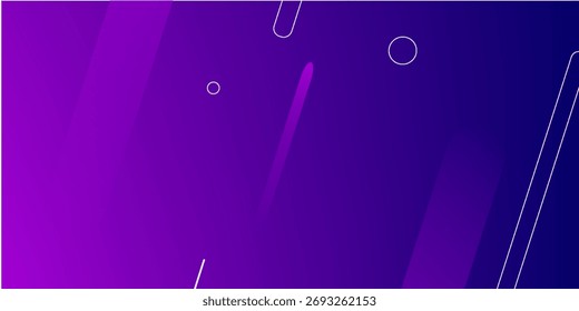 Fondo geométrico abstracto púrpura. Composición de Formas dinámicas. Ilustración vectorial