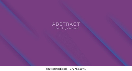 Purple abstract geometric background with layered diagonal shapes and modern design. Corporate background for presentations, banners.