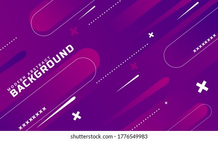 Purple abstract geometric - Modern Background design 
