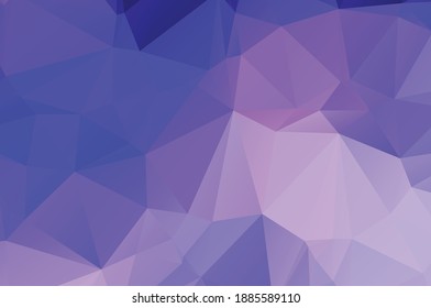 Patrón geométrico púrpura abstracto, fondo de triángulos, polígono