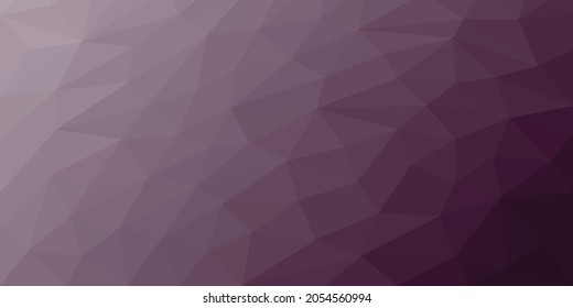 Purple abstract geometric rumpled triangular low poly style vector illustration graphic background