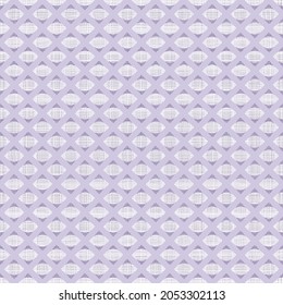 Purple Abstract Geometrical Seamless Pattern Background with Stripes Texture