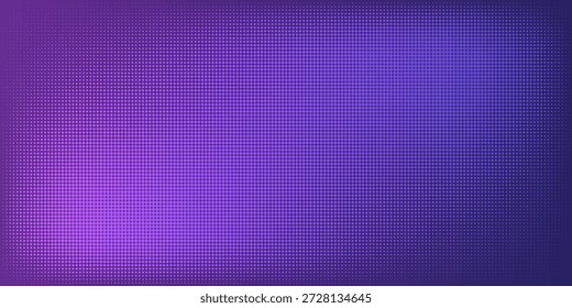 violetter abstrakter Farbverlauf-Hintergrund mit Rasterpunkten und Rastermuster für modernes Design eps10