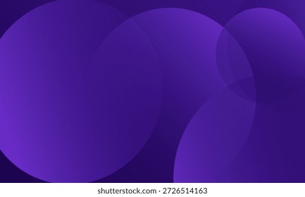 Fondo Abstractas púrpura del gradiente con las Formas circulares suaves