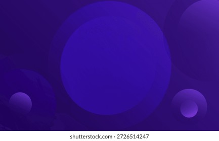 Fondo Abstractas púrpura del gradiente con las Formas circulares suaves